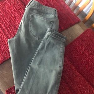 a.n.a Olive Green Jeggings